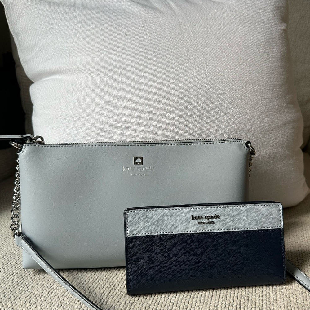 Kate spade bag + wallet